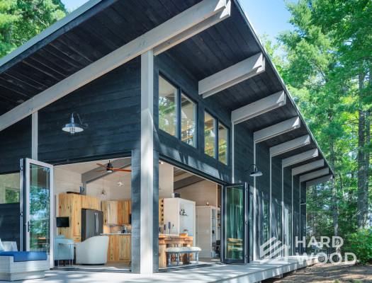 Круглогодичная беседка с террасой панорамная №35 - фото 1571