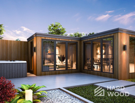 Деревянная угловая беседка №62 - фото 1708